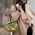 Aloha Tiki Print Double Strap Bible Bag