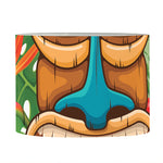 Aloha Tiki Print Drum Lamp Shade