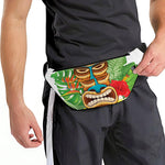 Aloha Tiki Print Fanny Pack