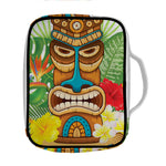 Aloha Tiki Print Front Pocket Bible Bag
