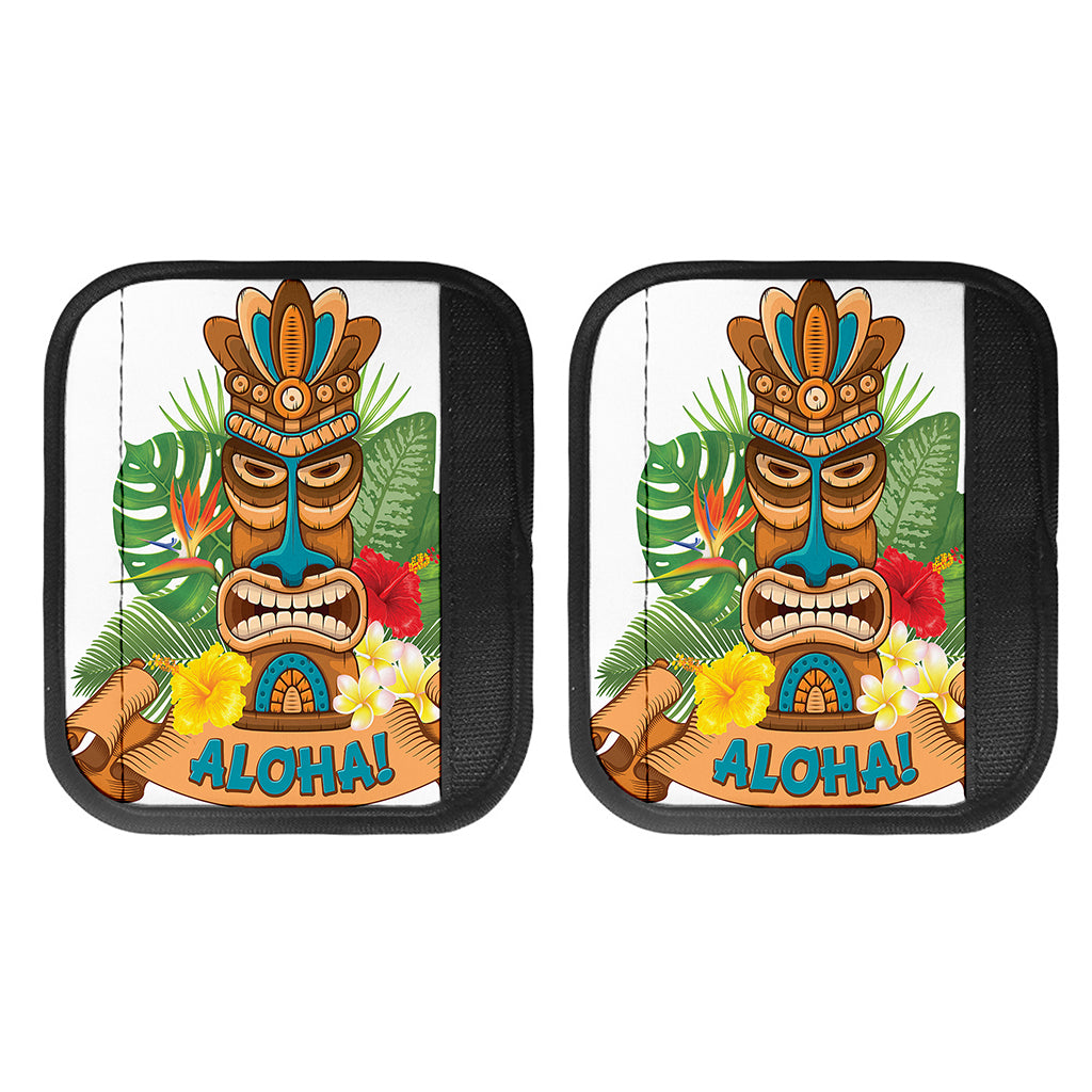 Aloha Tiki Print Handle Covers
