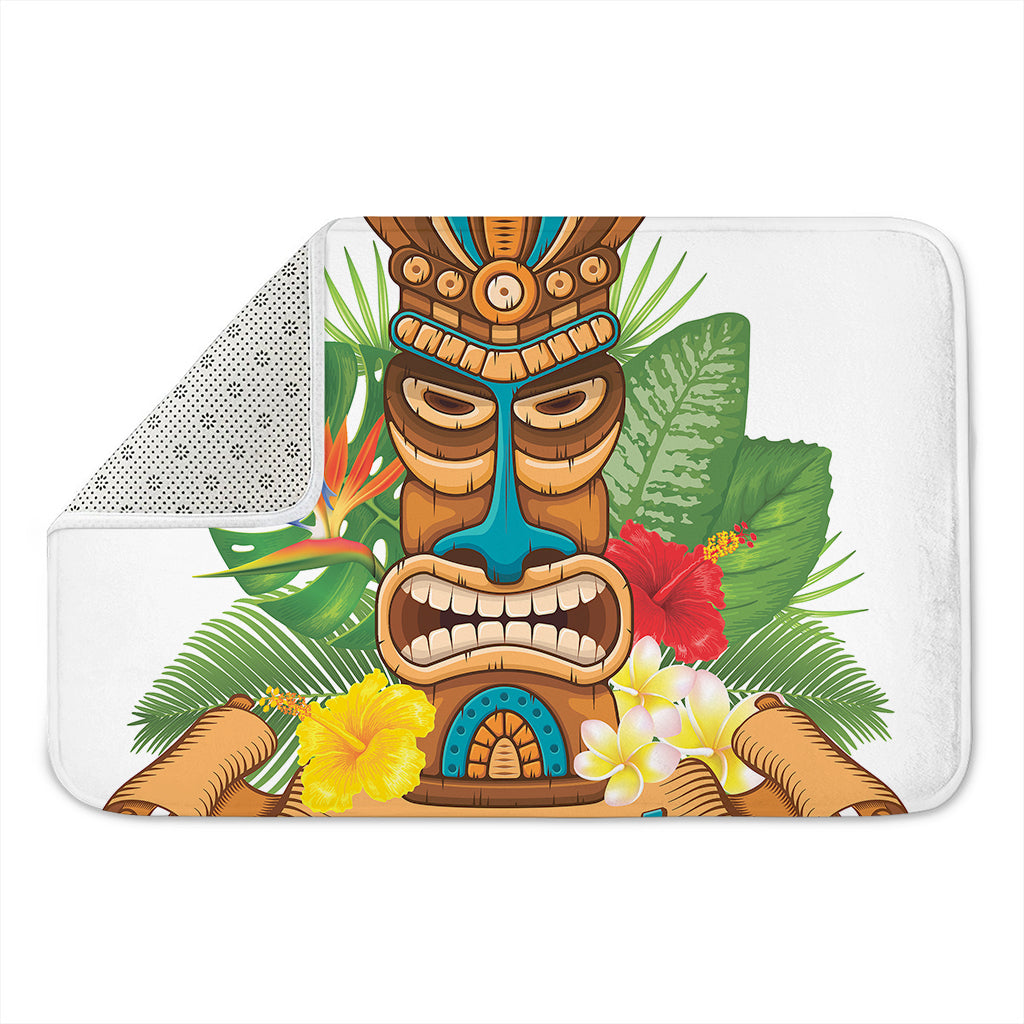 Aloha Tiki Print Indoor Door Mat