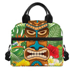 Aloha Tiki Print Insulated Lunch Bag