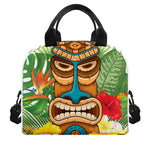 Aloha Tiki Print Insulated Lunch Bag