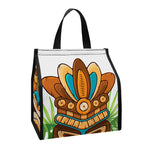 Aloha Tiki Print Insulated Lunch Tote