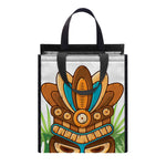 Aloha Tiki Print Insulated Lunch Tote