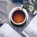 Aloha Tiki Print Leather Coaster Set