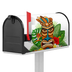 Aloha Tiki Print Mailbox Cover