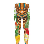 Aloha Tiki Print Men's leggings