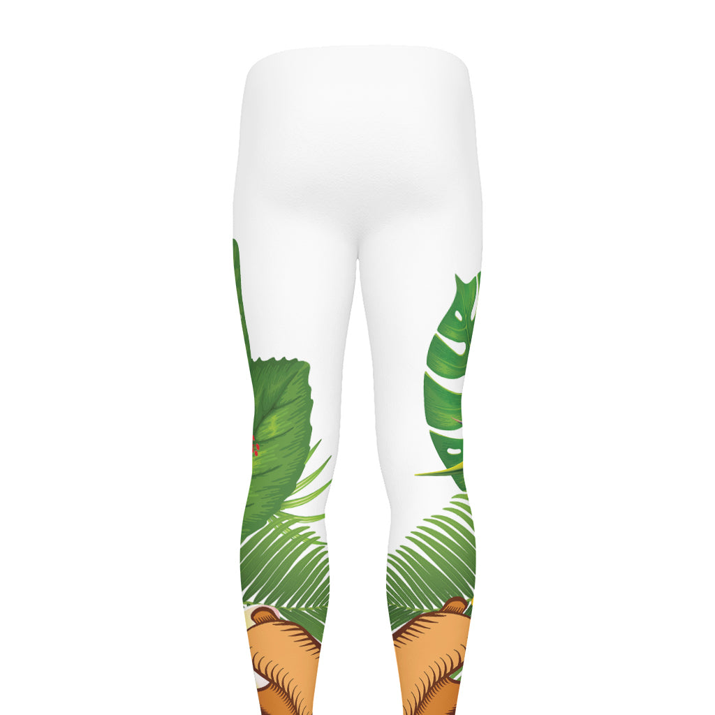 Aloha Tiki Print Men's leggings