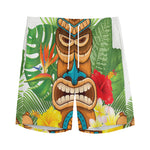 Aloha Tiki Print Men's Sports Shorts