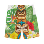 Aloha Tiki Print Men's Sports Shorts