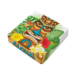 Aloha Tiki Print Outdoor Seat Cushion Cover