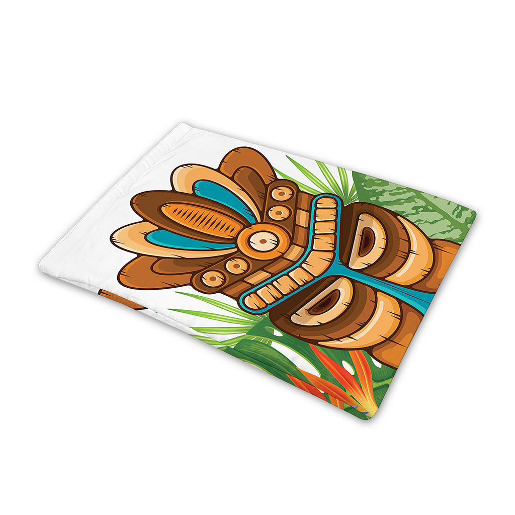 Aloha Tiki Print Pet Cooling Mat Cover