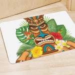 Aloha Tiki Print Polyester Doormat