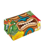 Aloha Tiki Print Rectangle Tissue Box Cover
