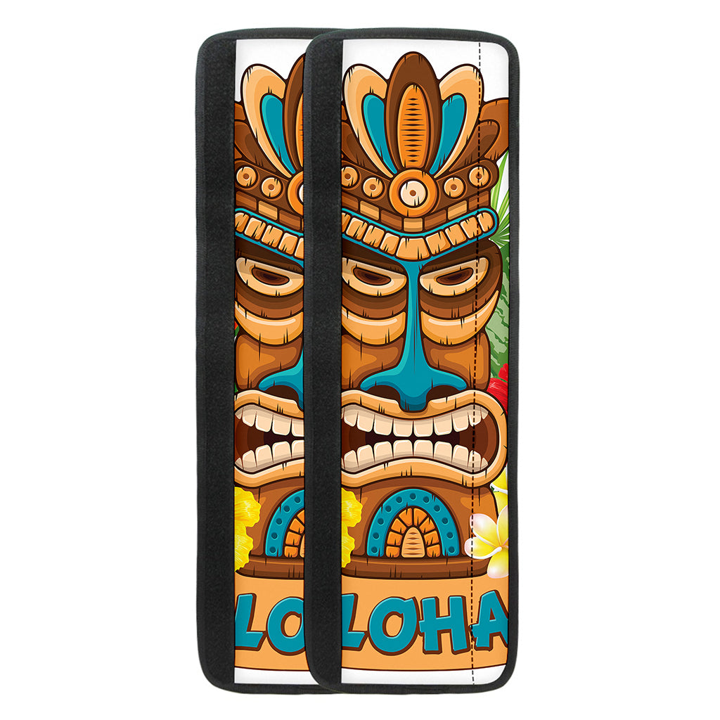 Aloha Tiki Print Refrigerator Handle Covers