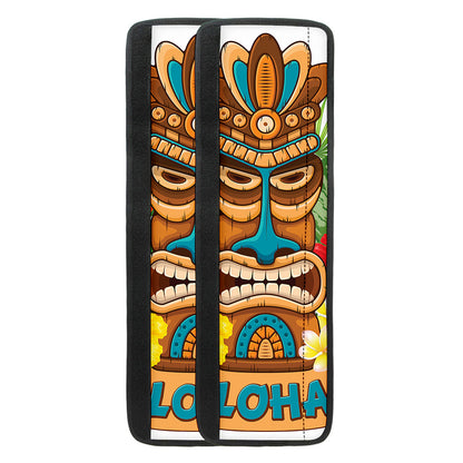 Aloha Tiki Print Refrigerator Handle Covers