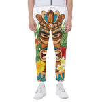 Aloha Tiki Print Scuba Joggers