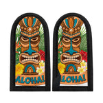 Aloha Tiki Print Skillet Handle Cover