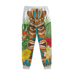 Aloha Tiki Print Sweatpants