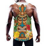 Aloha Tiki Print Training Tank Top