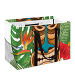 Aloha Tiki Print Utility Tote Bag