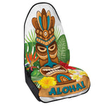 Aloha Tiki Print Waterproof Car Seat Cover
