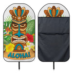 Aloha Tiki Print Waterproof Car Seat Cover