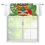 Aloha Tiki Print Window Valance