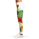 Aloha Tiki Print Women's Leggings