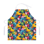 Aloha Tropical Fruits Pattern Print Adjustable Apron