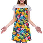 Aloha Tropical Fruits Pattern Print Adjustable Apron