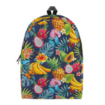 Aloha Tropical Fruits Pattern Print Backpack