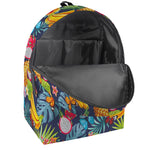Aloha Tropical Fruits Pattern Print Backpack