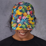 Aloha Tropical Fruits Pattern Print Baseball Cap
