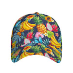 Aloha Tropical Fruits Pattern Print Baseball Cap