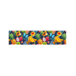 Aloha Tropical Fruits Pattern Print Bed Runner