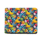 Aloha Tropical Fruits Pattern Print Bifold Wallet