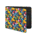 Aloha Tropical Fruits Pattern Print Bifold Wallet