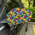 Aloha Tropical Fruits Pattern Print Car Side Mirror Covers