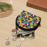 Aloha Tropical Fruits Pattern Print Coin Purse