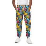 Aloha Tropical Fruits Pattern Print Cotton Pants