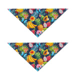 Aloha Tropical Fruits Pattern Print Dog Bandana