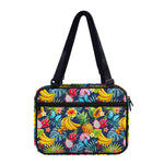 Aloha Tropical Fruits Pattern Print Double Strap Bible Bag