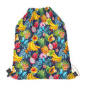 Aloha Tropical Fruits Pattern Print Drawstring Bag