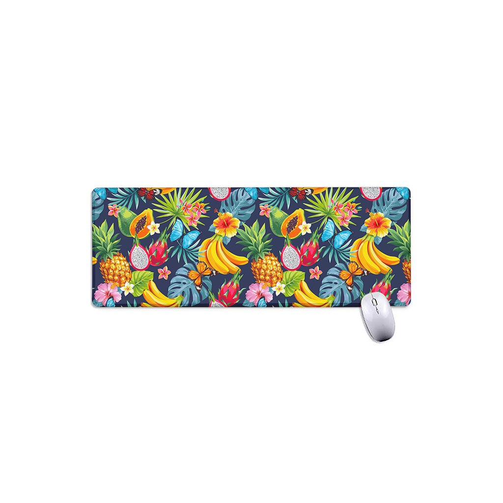 Aloha Tropical Fruits Pattern Print Extended Mouse Pad