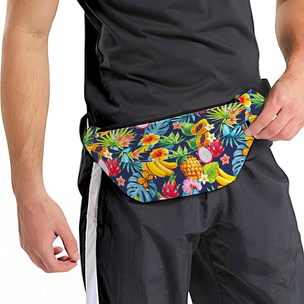 Aloha Tropical Fruits Pattern Print Fanny Pack