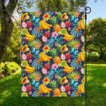 Aloha Tropical Fruits Pattern Print Garden Flag