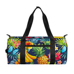Aloha Tropical Fruits Pattern Print Gym Bag